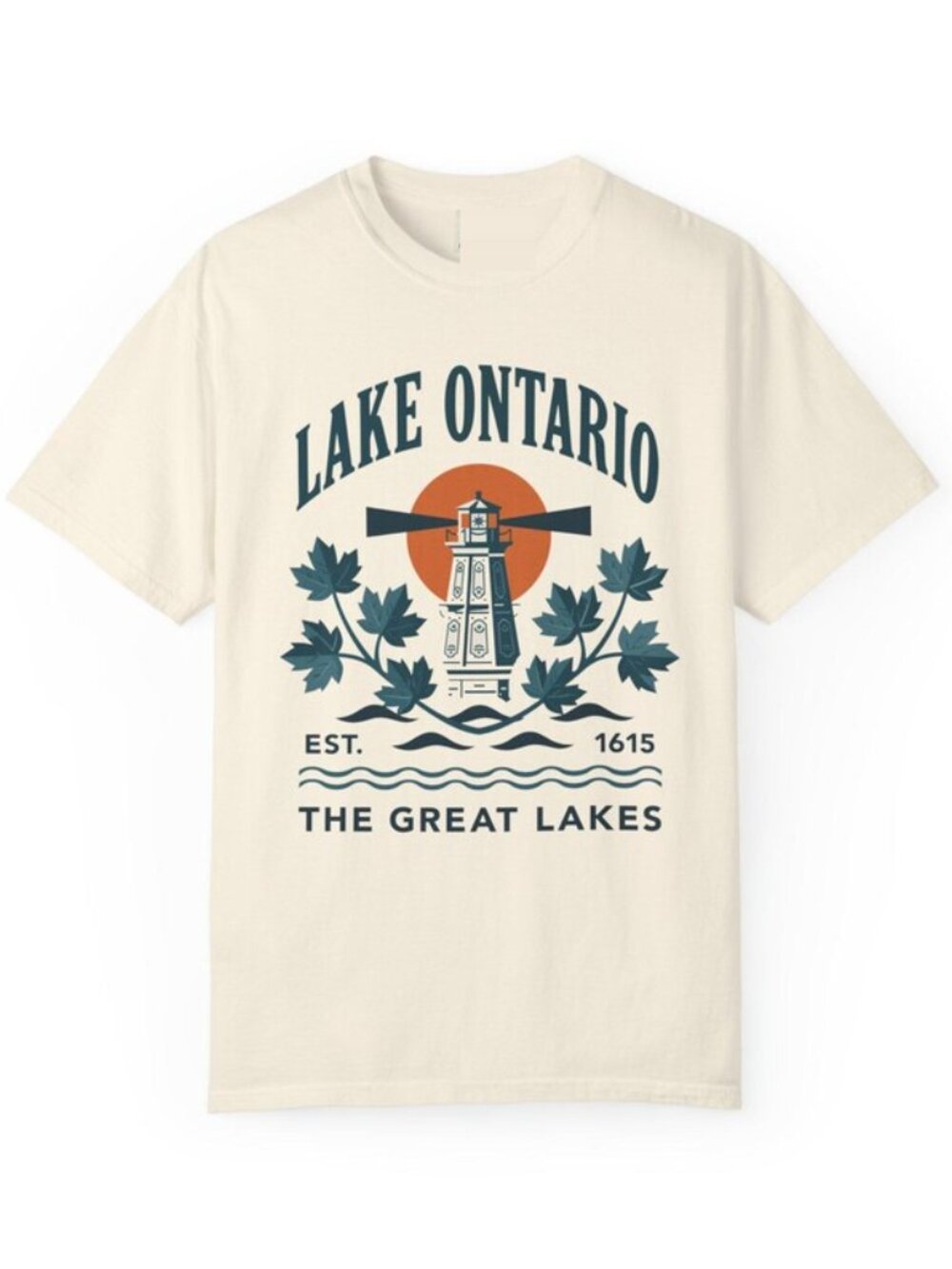 Lake Ontario Great Lakes Shirt Vintage Quiet Activism Tee